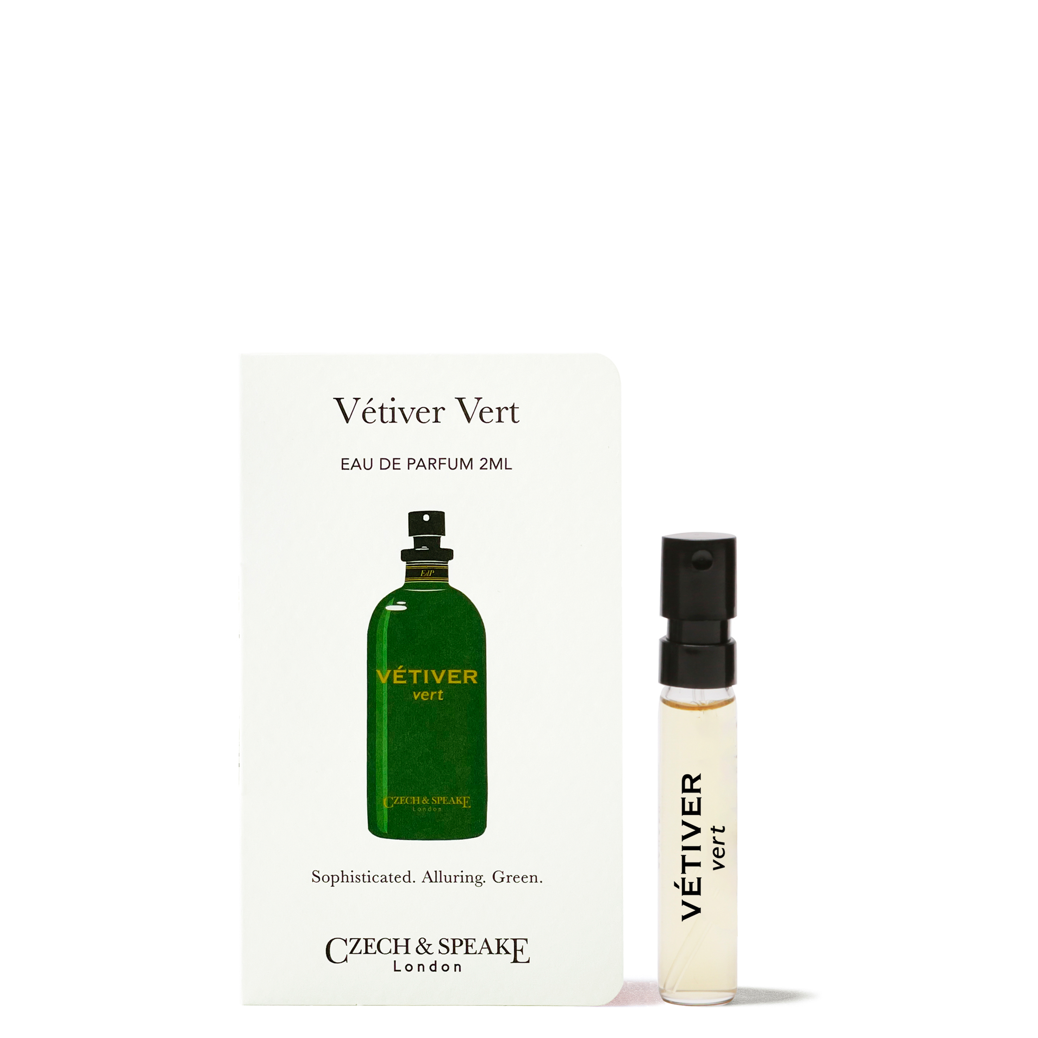 ベチバー　Vetiver『100苗』 Vetiver Vert Eau de Parfum 2ml Sample – Czech & Speake