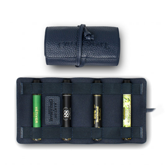 Czech & Speake x Mantidy - Luxury Leather Travel Collection