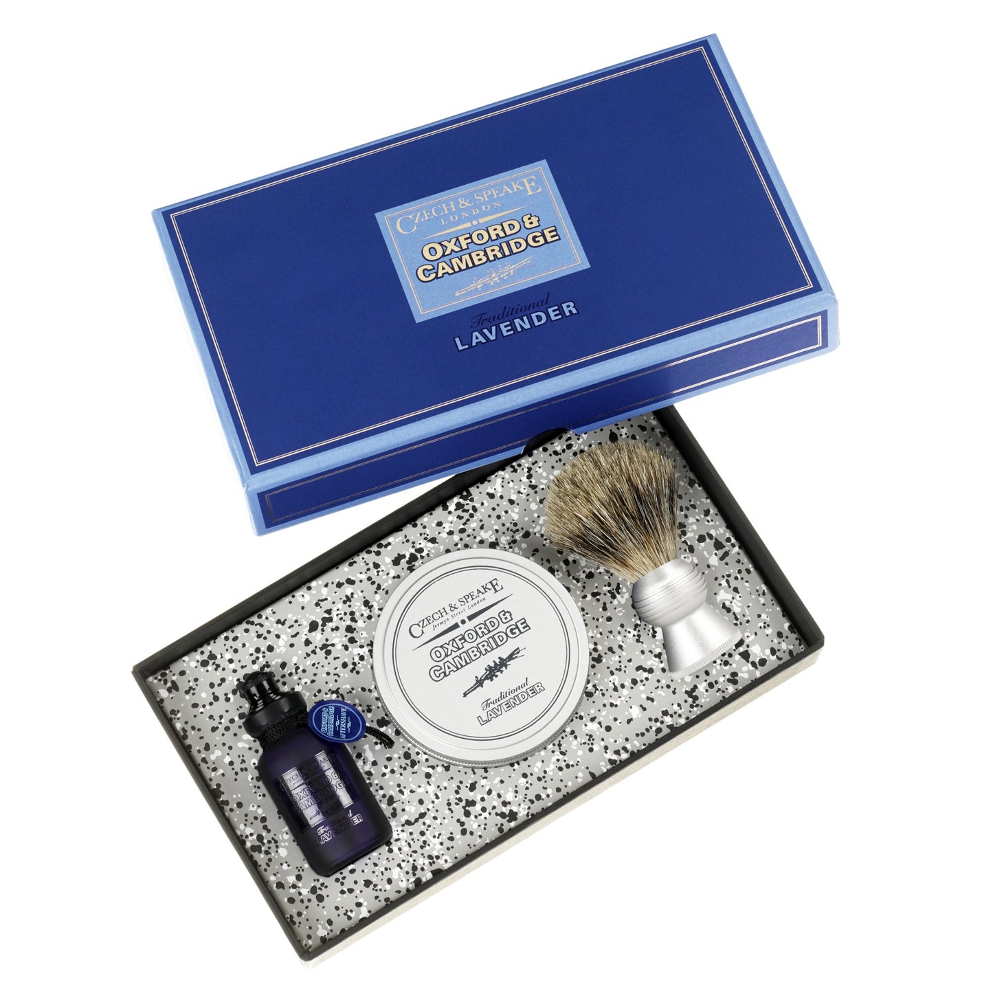 Oxford &amp; Cambridge Travel Shaving Set