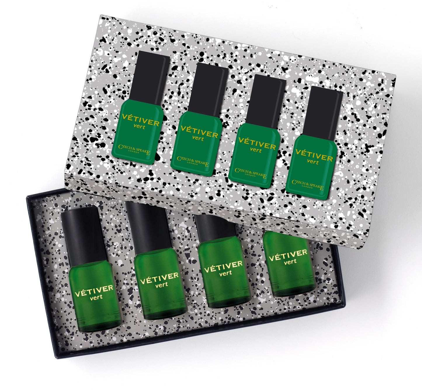 Vetiver Vert Eau de Parfum 4-Piece 15ml Travel Set