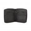 Zip Around Wallet In Black Leather - Image 2