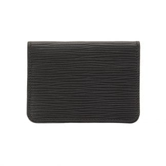 Louis Vuitton 2018 Epi Leather Card Holder - Black Wallets